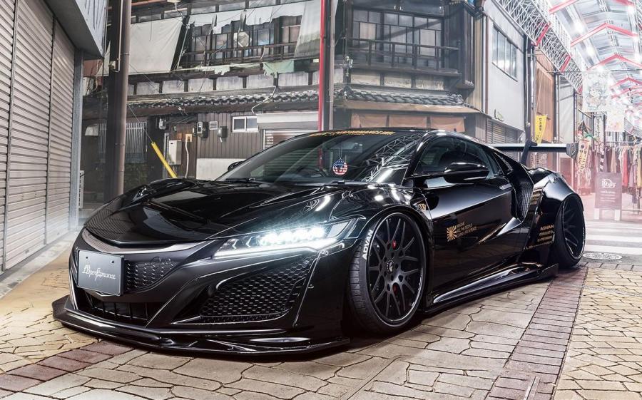 Acura NSX by Liberty Walk on Forgiato Wheels (Maglia-ECL) '2018